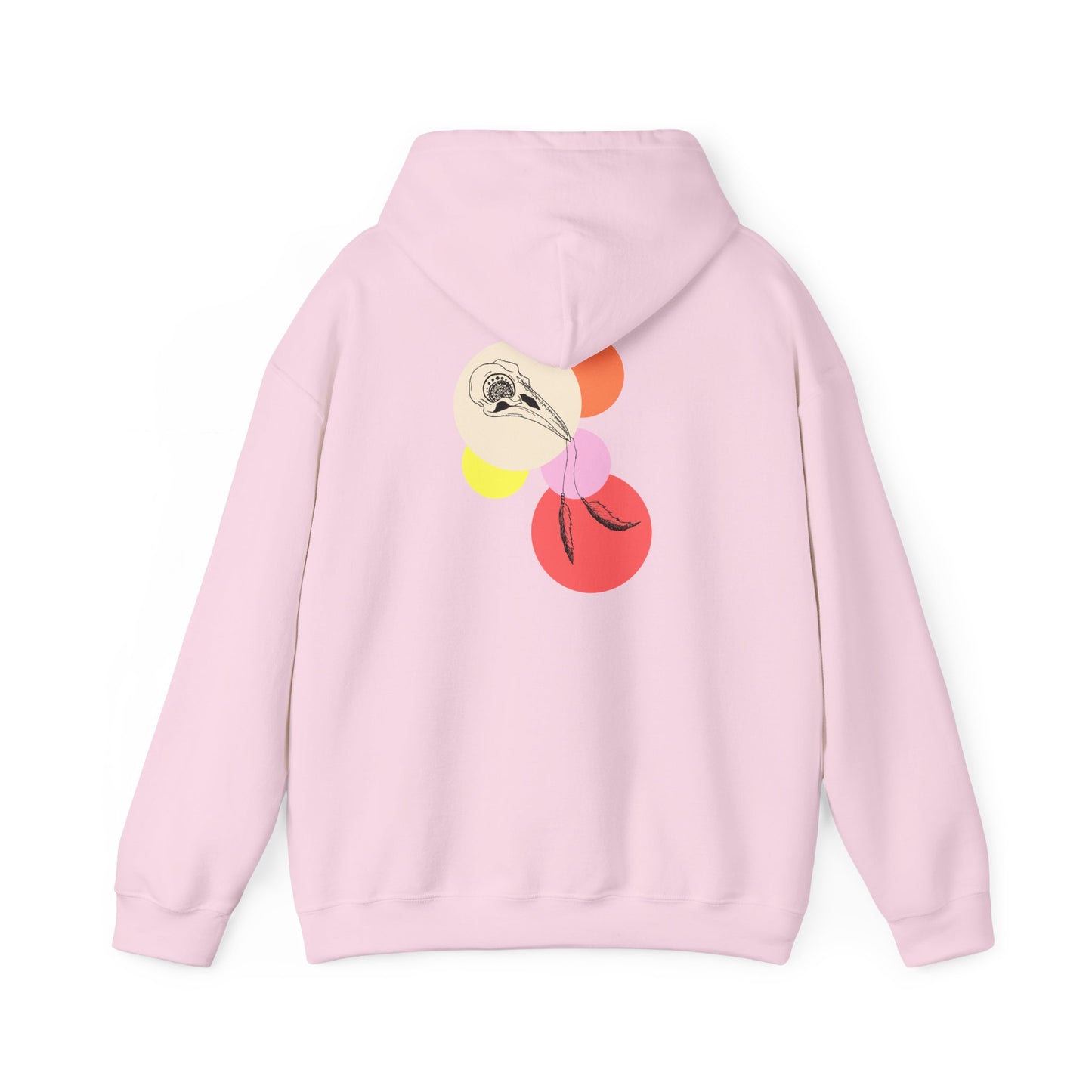 Crow Skull Unisex Heavy Blend™ Hooded Sweatshirt