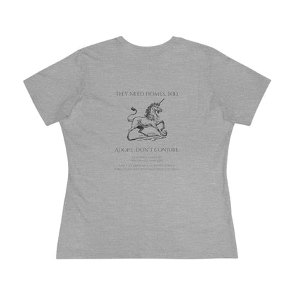 Adopt Unicorn Women's Cotton Tee