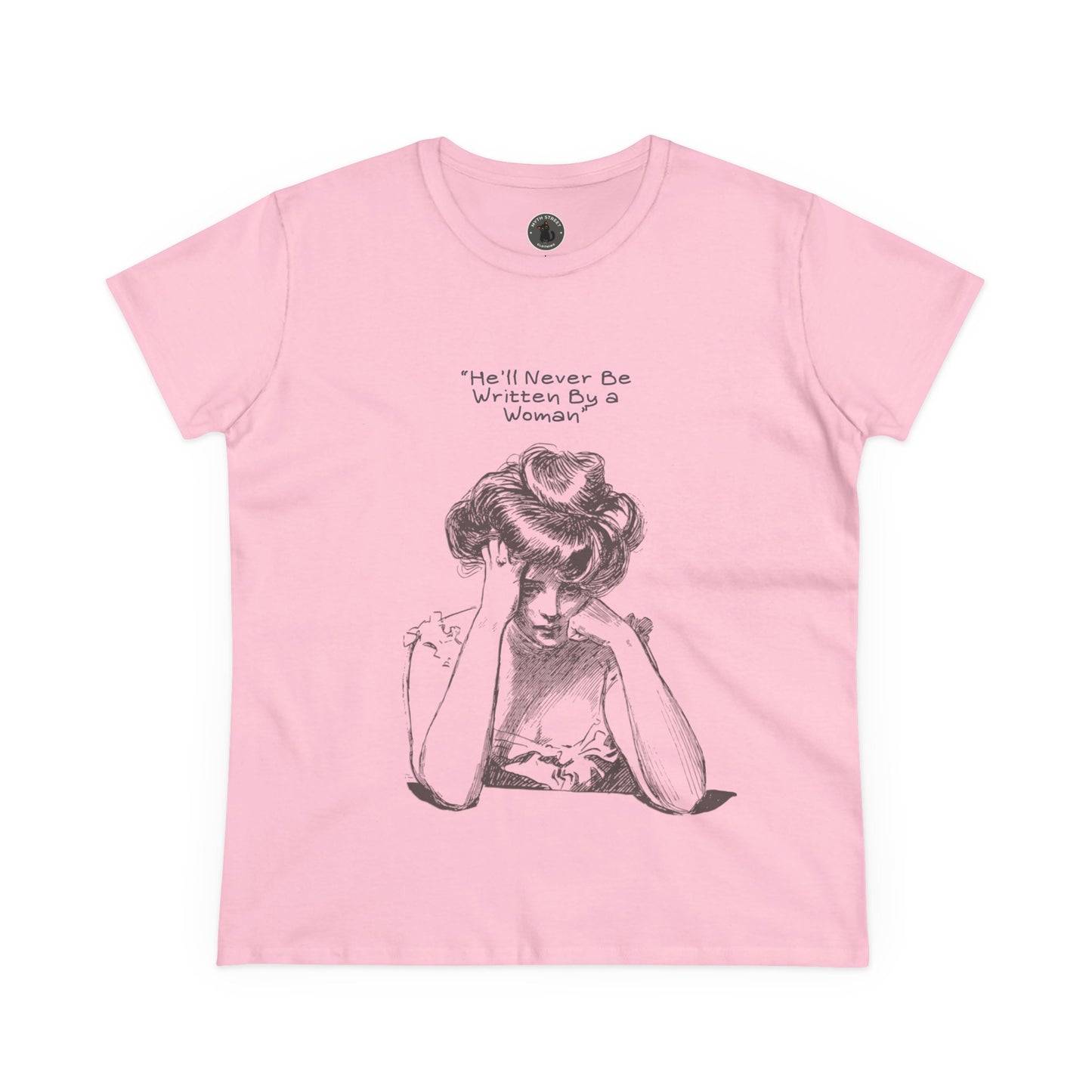 Written by a Woman Women's Midweight Cotton Tee