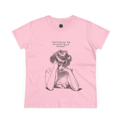 Written by a Woman Women's Midweight Cotton Tee