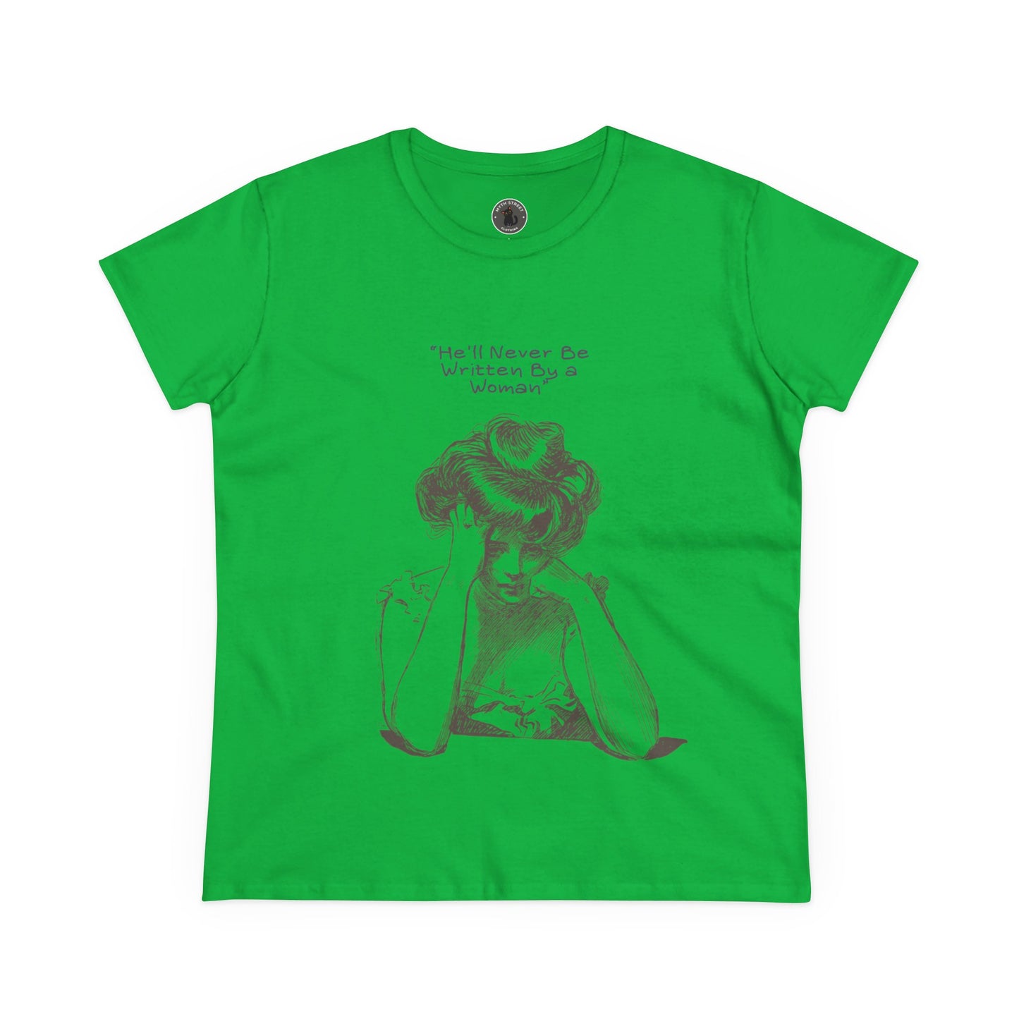Written by a Woman Women's Midweight Cotton Tee
