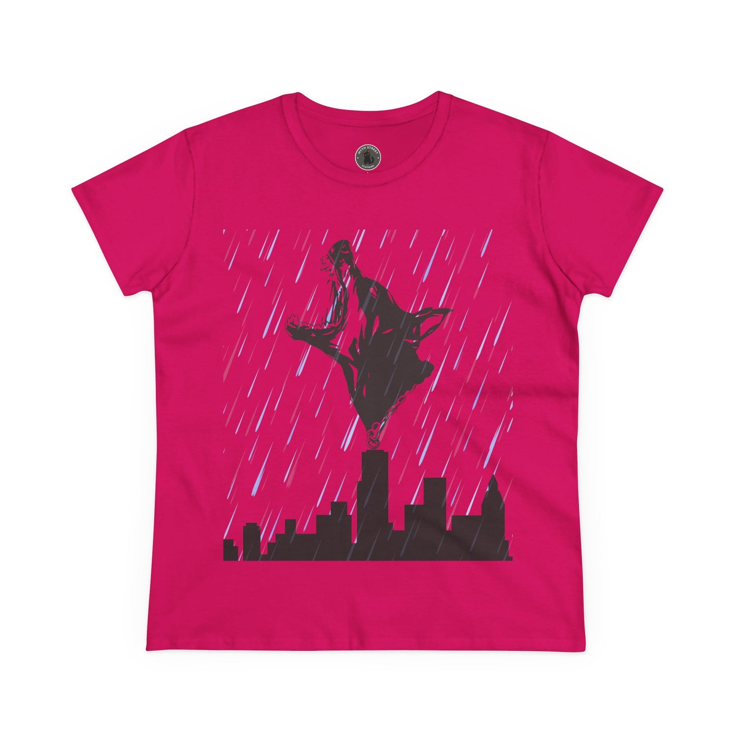 Skyline Doberman Women's Midweight Cotton Tee