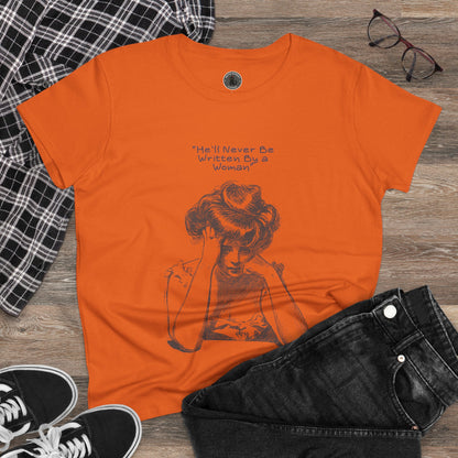 Written by a Woman Women's Midweight Cotton Tee