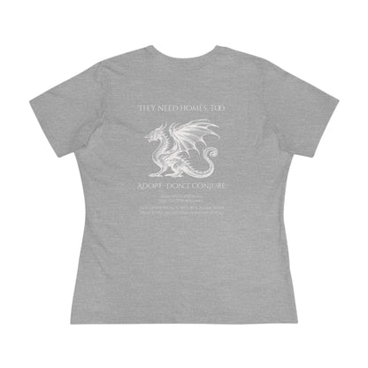 Adopt Dragon Women's Cotton Tee