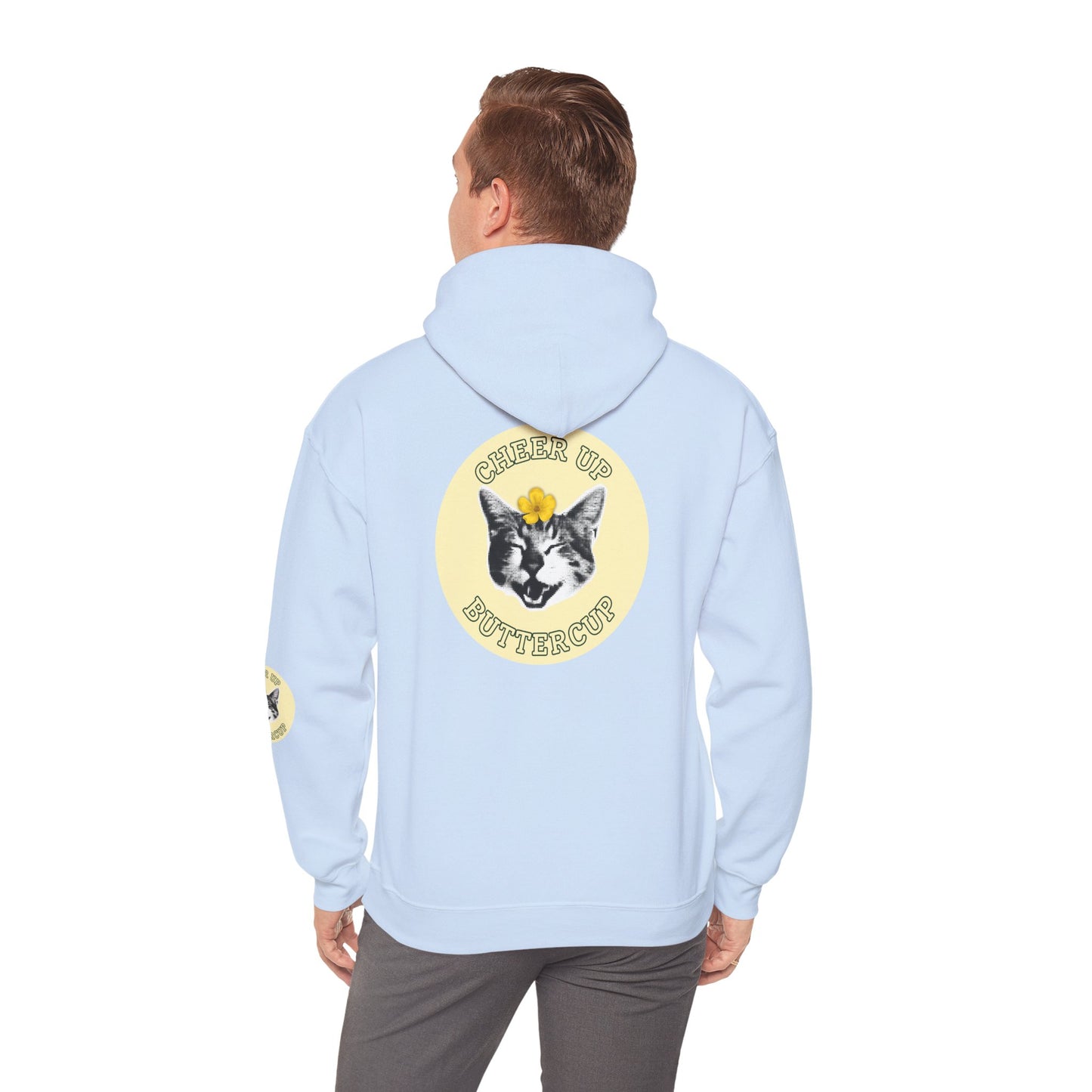 Cheer Up Buttercup Unisex Heavy Blend™ Hooded Sweatshirt