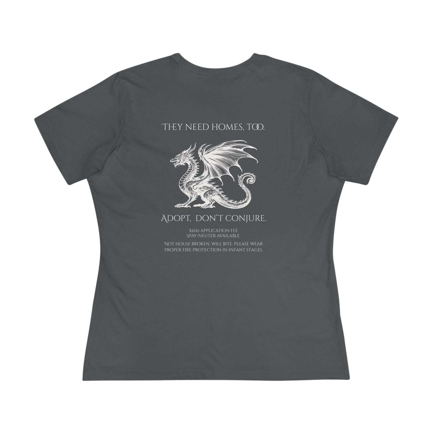 Adopt Dragon Women's Cotton Tee