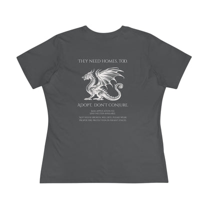 Adopt Dragon Women's Cotton Tee