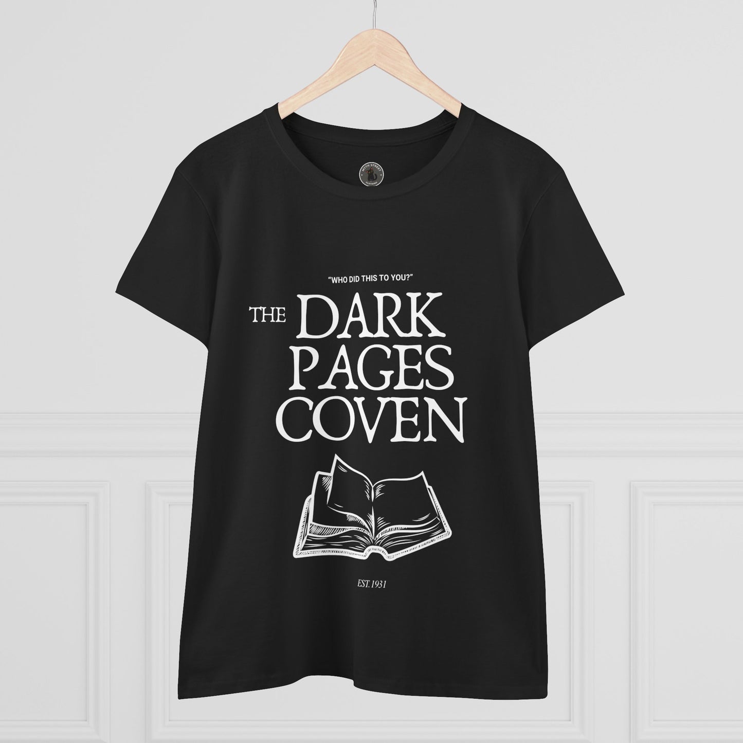 Dark Pages Club Dark Romance Novel Women’s Cotton Tee