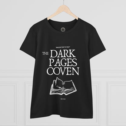 Dark Pages Club Dark Romance Novel Women’s Cotton Tee
