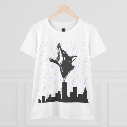 Skyline Doberman Women's Midweight Cotton Tee