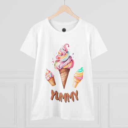 Yummy Women's Midweight Cotton Tee