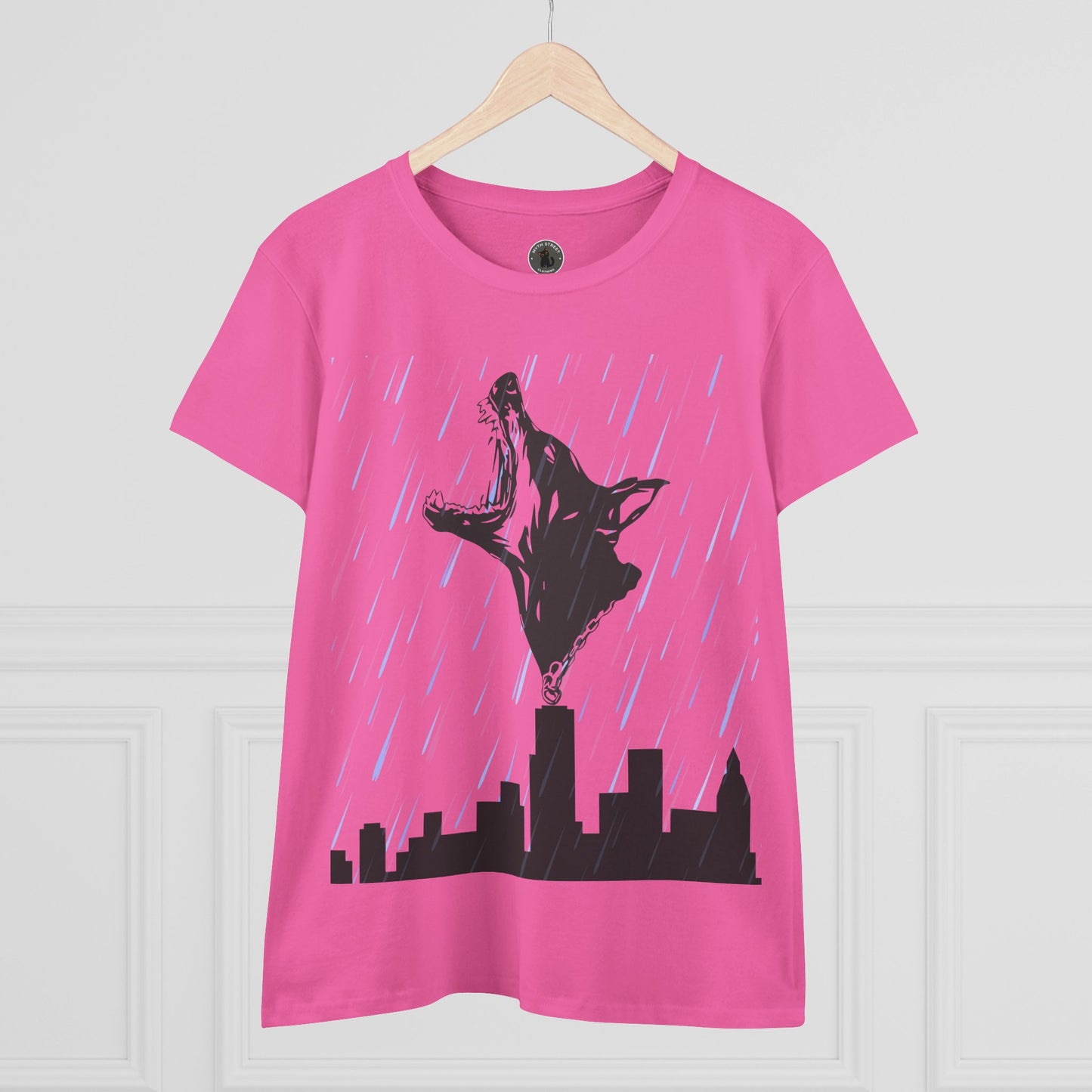 Skyline Doberman Women's Midweight Cotton Tee
