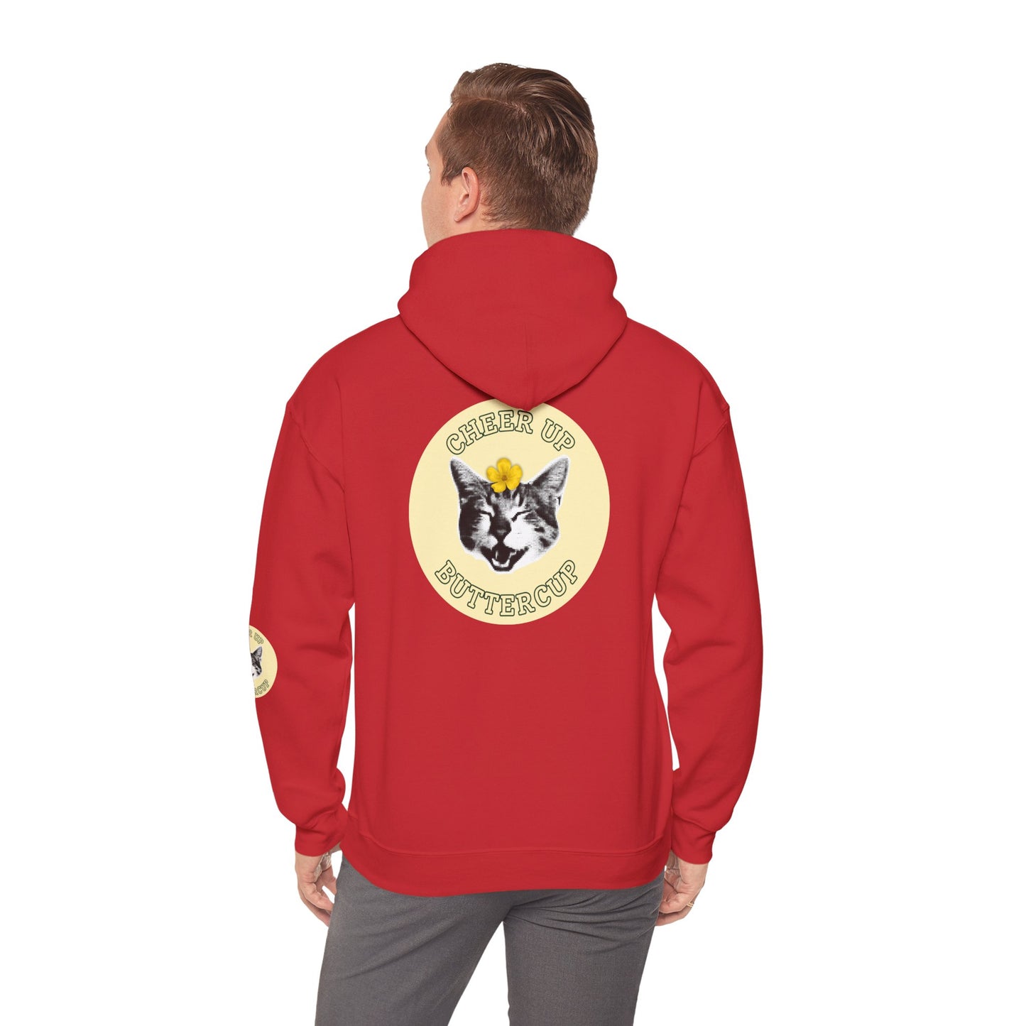 Cheer Up Buttercup Unisex Heavy Blend™ Hooded Sweatshirt