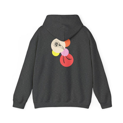 Crow Skull Unisex Heavy Blend™ Hooded Sweatshirt