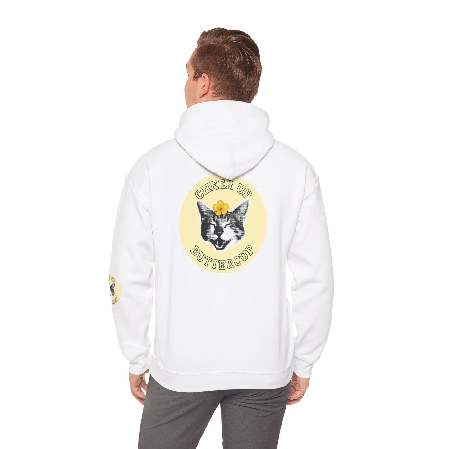 Cheer Up Buttercup Unisex Heavy Blend™ Hooded Sweatshirt