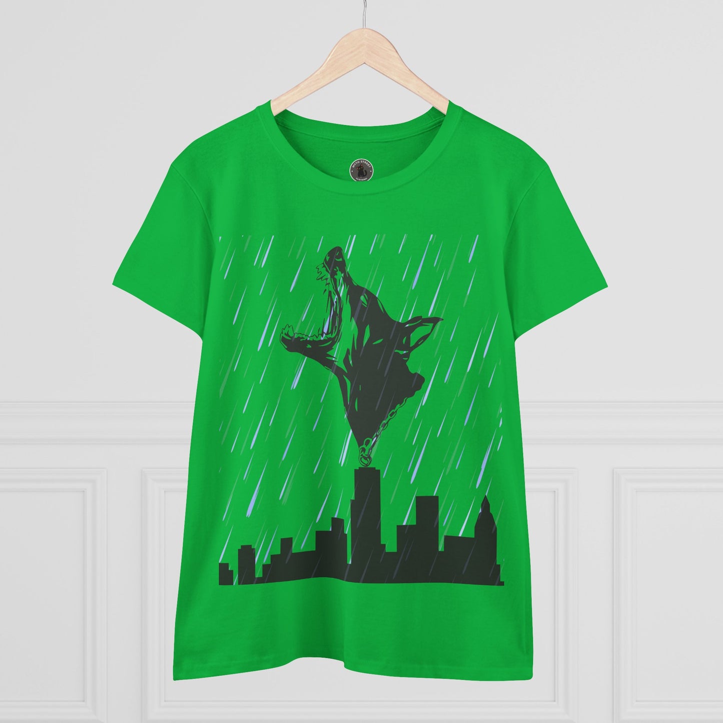 Skyline Doberman Women's Midweight Cotton Tee