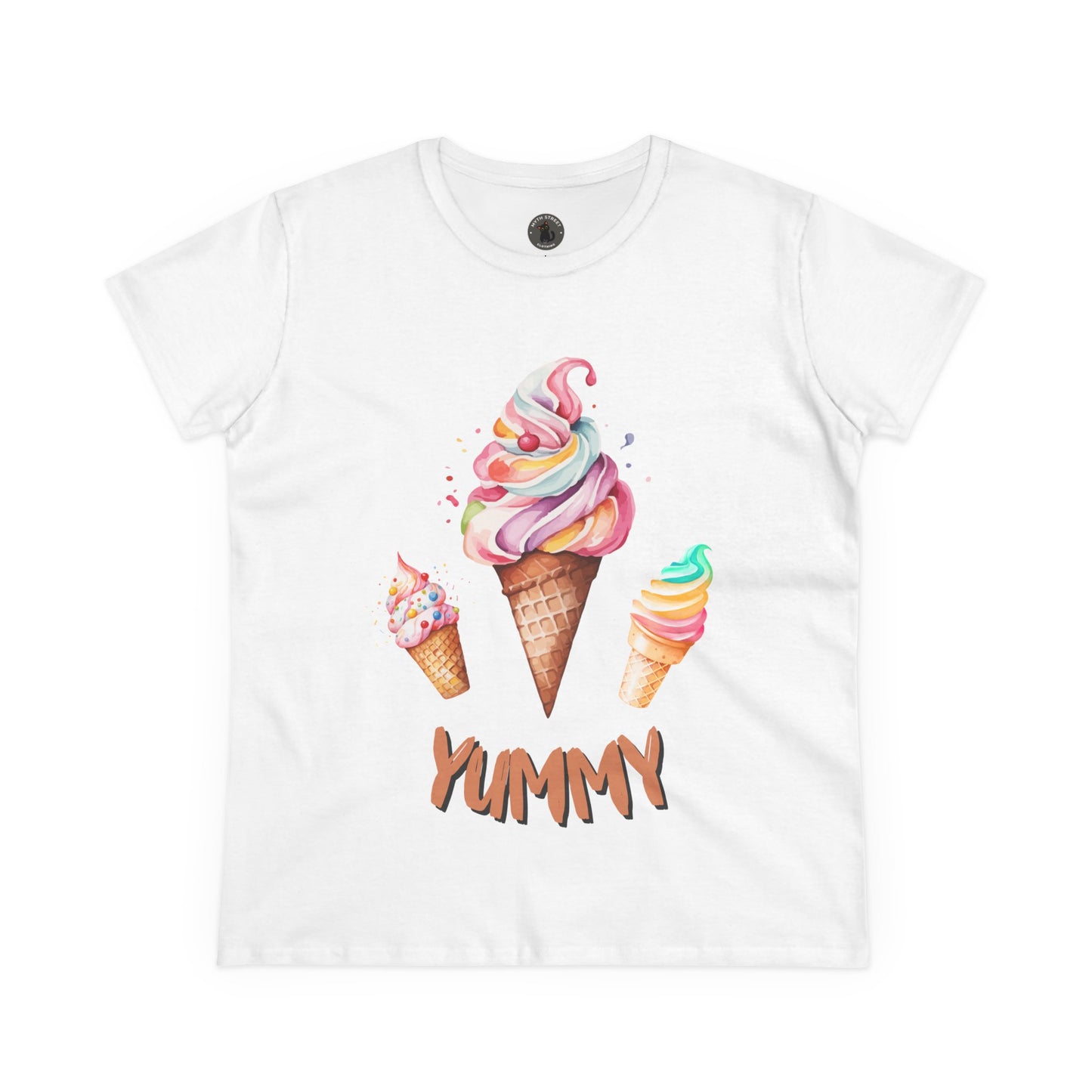 Yummy Women's Midweight Cotton Tee