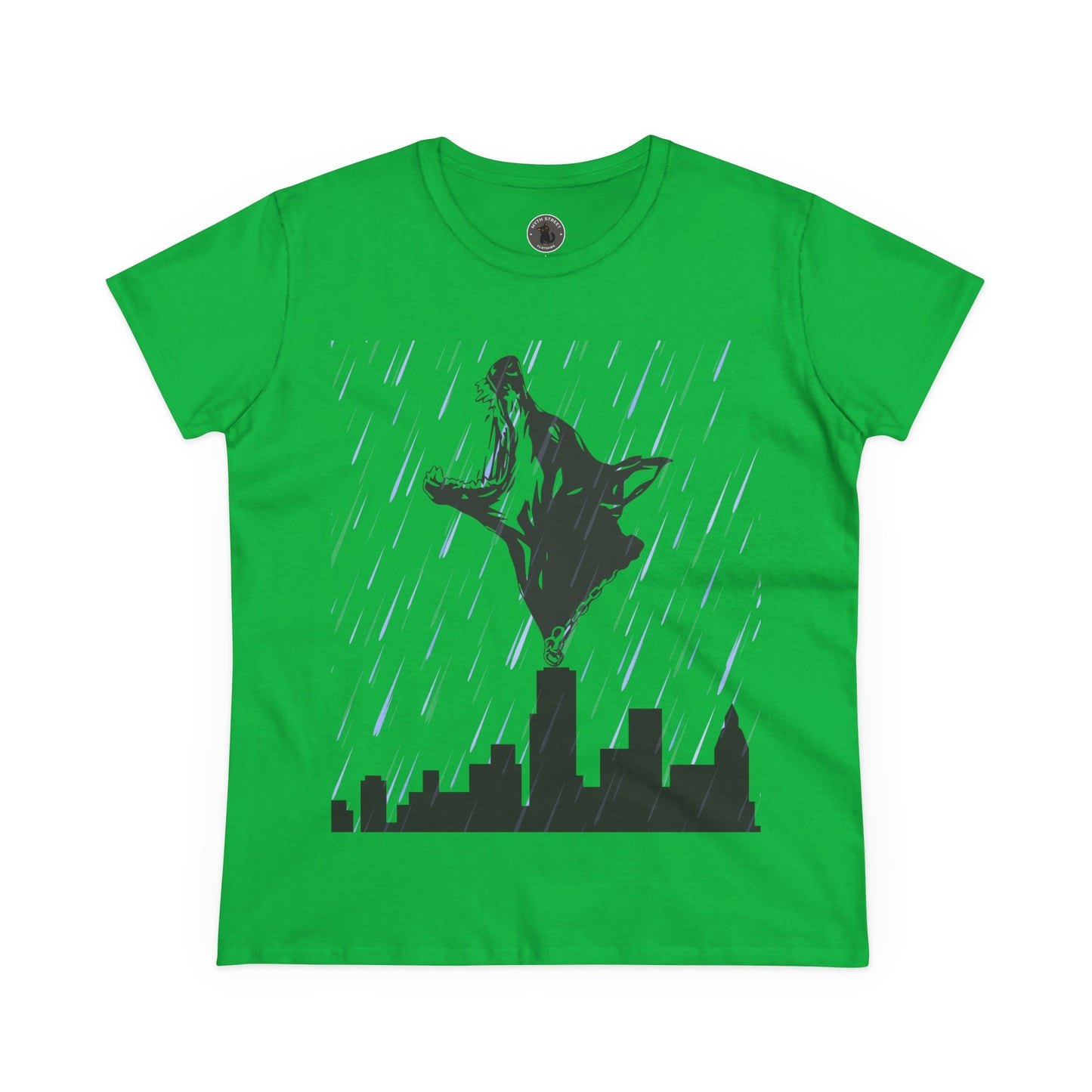 Skyline Doberman Women's Midweight Cotton Tee