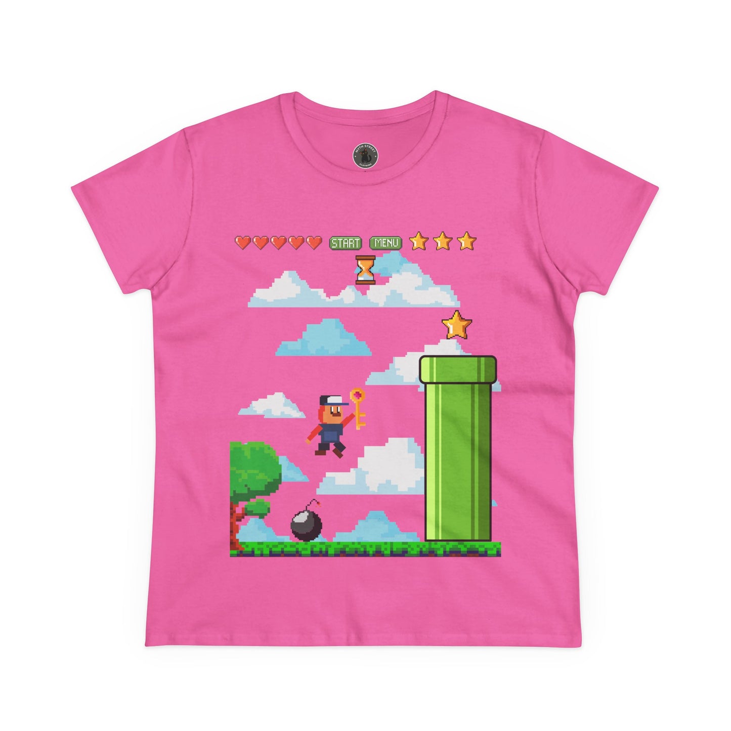 Video Game Women's Midweight Cotton Tee