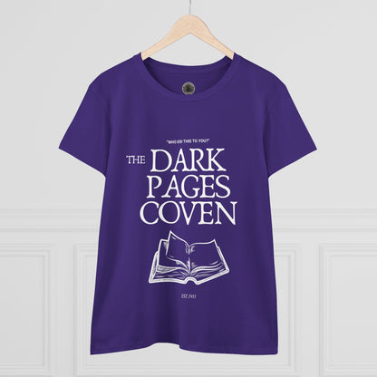 Dark Pages Club Dark Romance Novel Women’s Cotton Tee