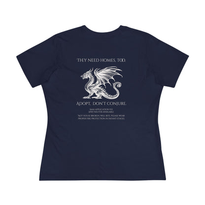 Adopt Dragon Women's Cotton Tee
