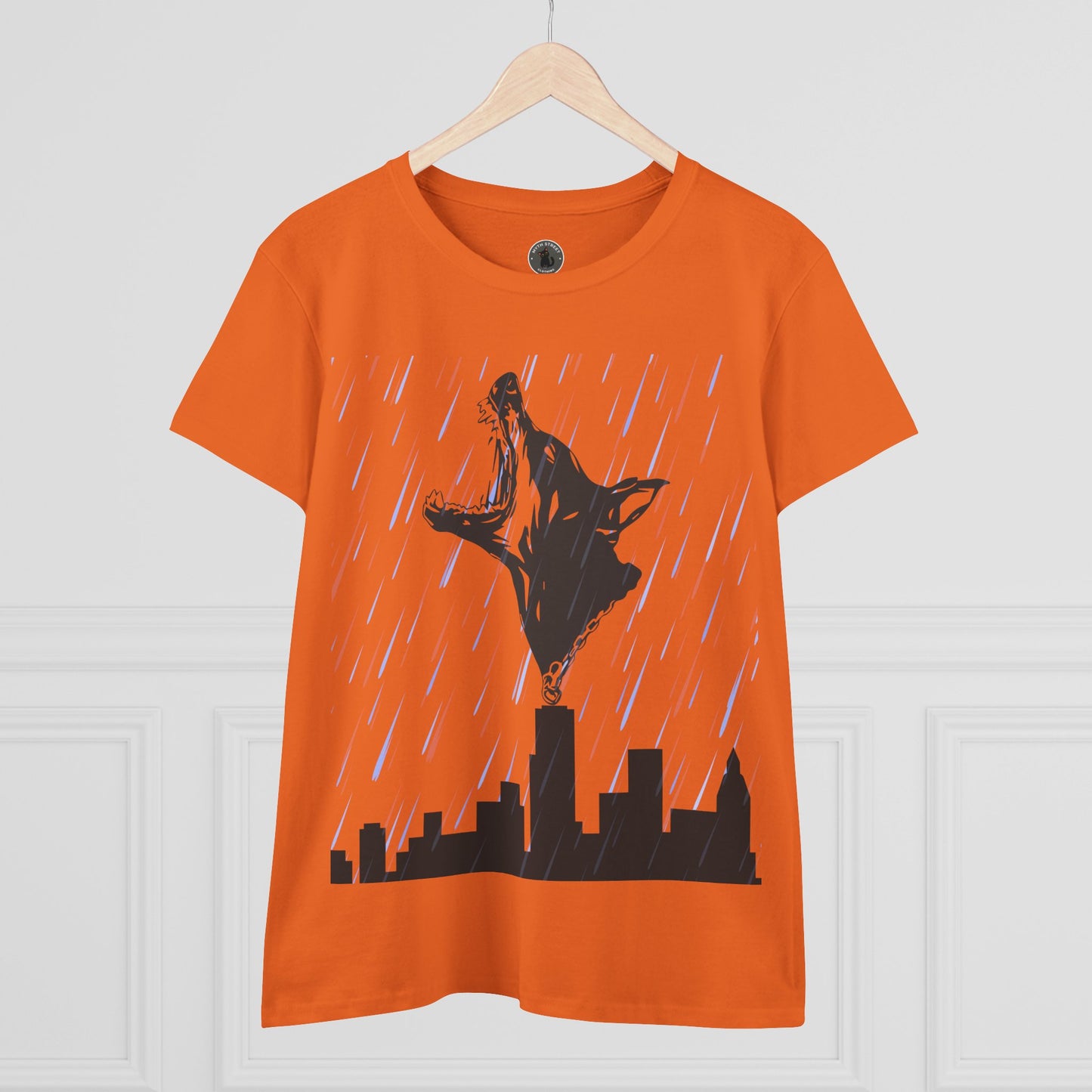 Skyline Doberman Women's Midweight Cotton Tee