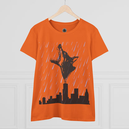 Skyline Doberman Women's Midweight Cotton Tee