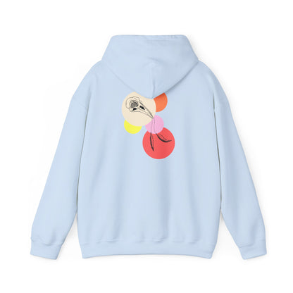 Crow Skull Unisex Heavy Blend™ Hooded Sweatshirt