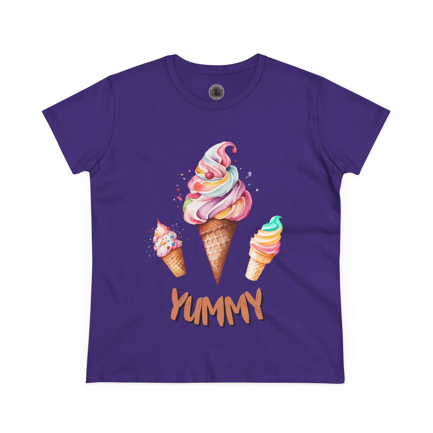 Yummy Women's Midweight Cotton Tee