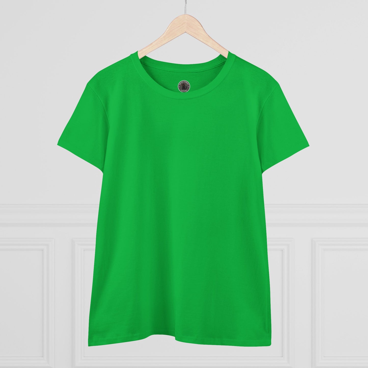 Cheer Up Buttercup Cat Women's Midweight Cotton Tee