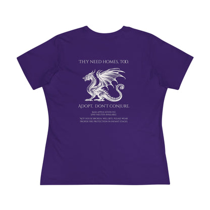 Adopt Dragon Women's Cotton Tee