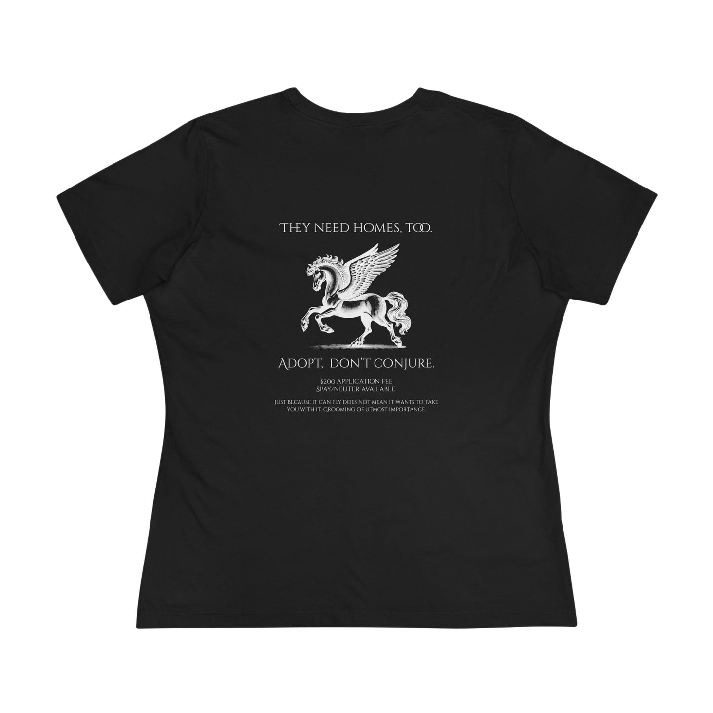 Adopt Pegasus Women's Cotton Tee