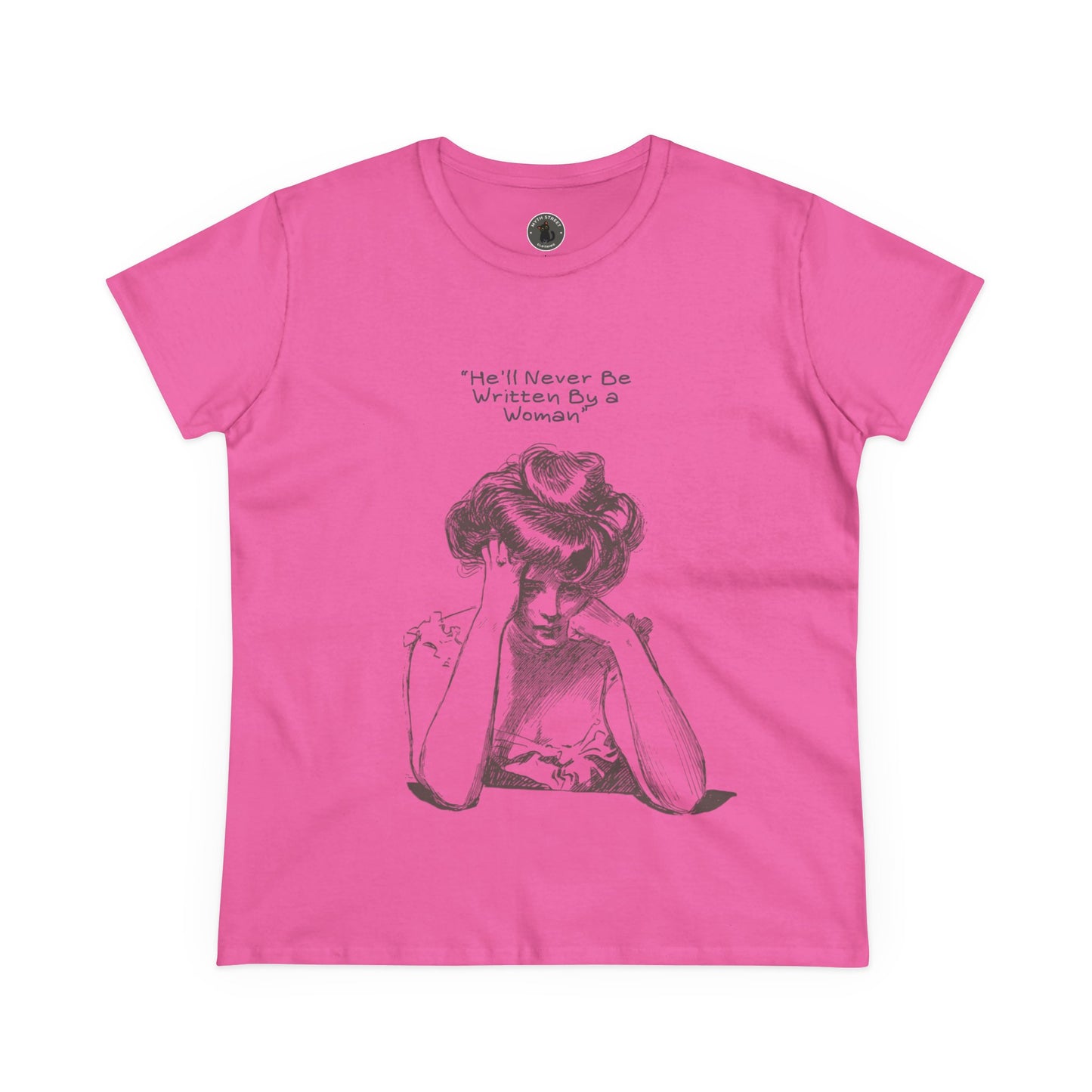 Written by a Woman Women's Midweight Cotton Tee