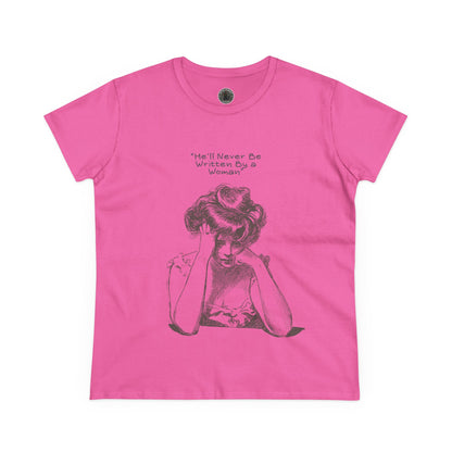 Written by a Woman Women's Midweight Cotton Tee