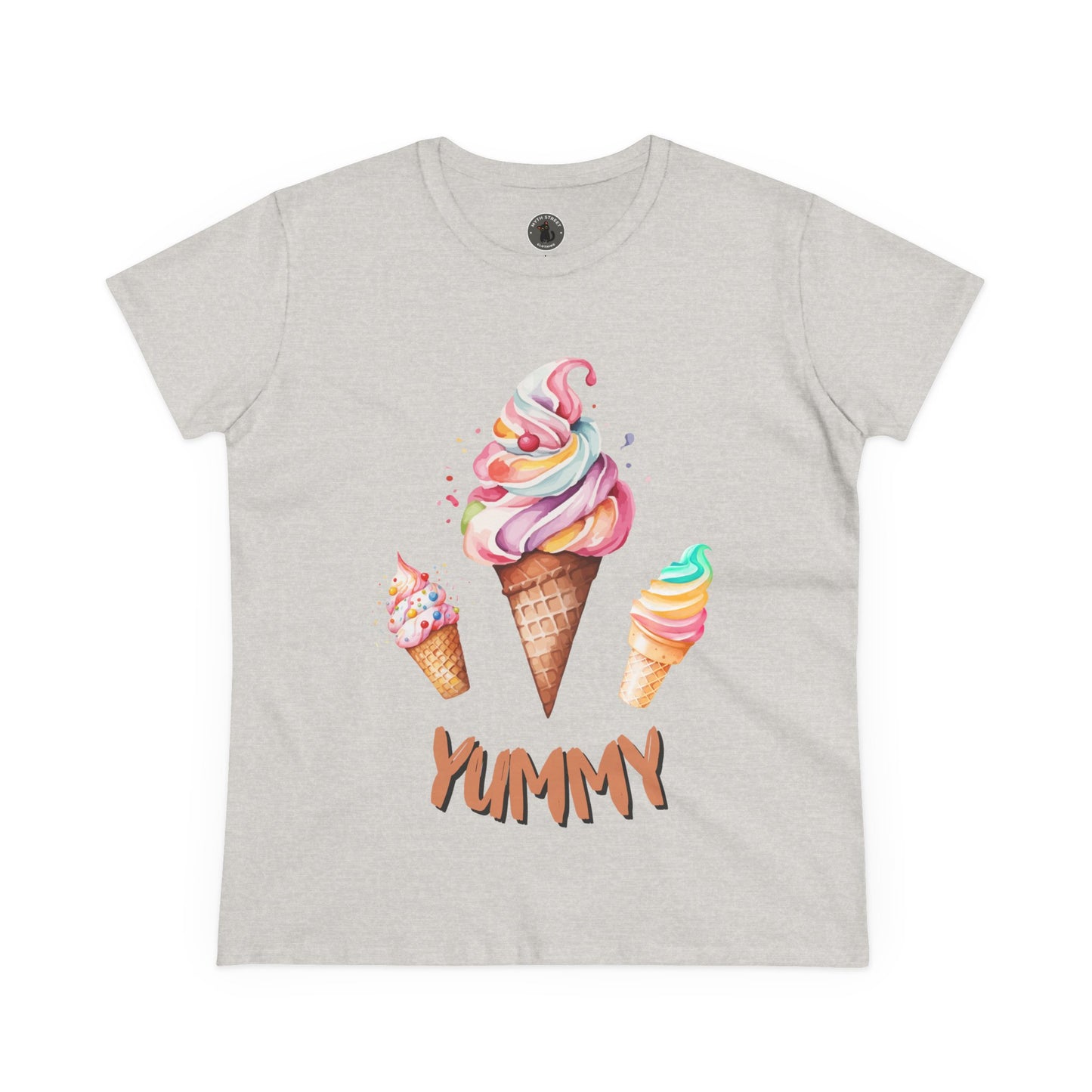 Yummy Women's Midweight Cotton Tee