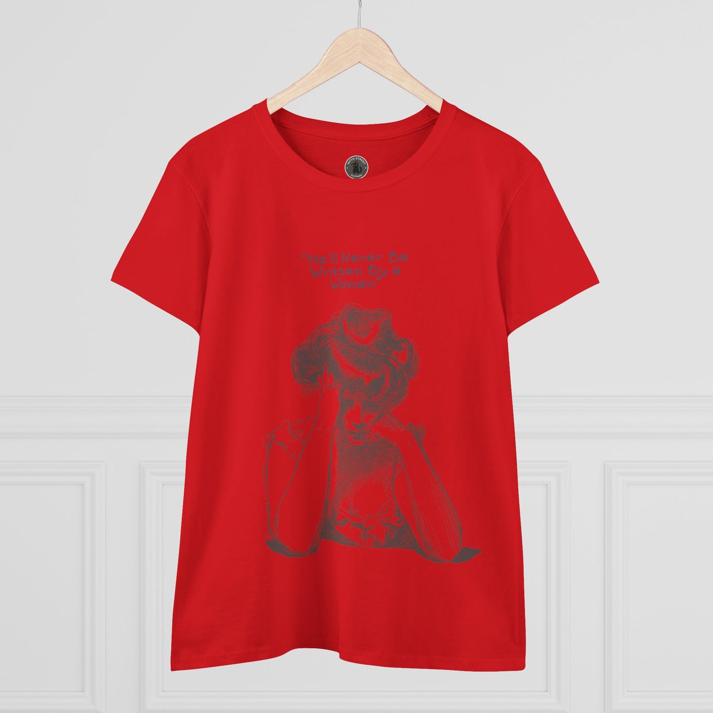 Written by a Woman Women's Midweight Cotton Tee