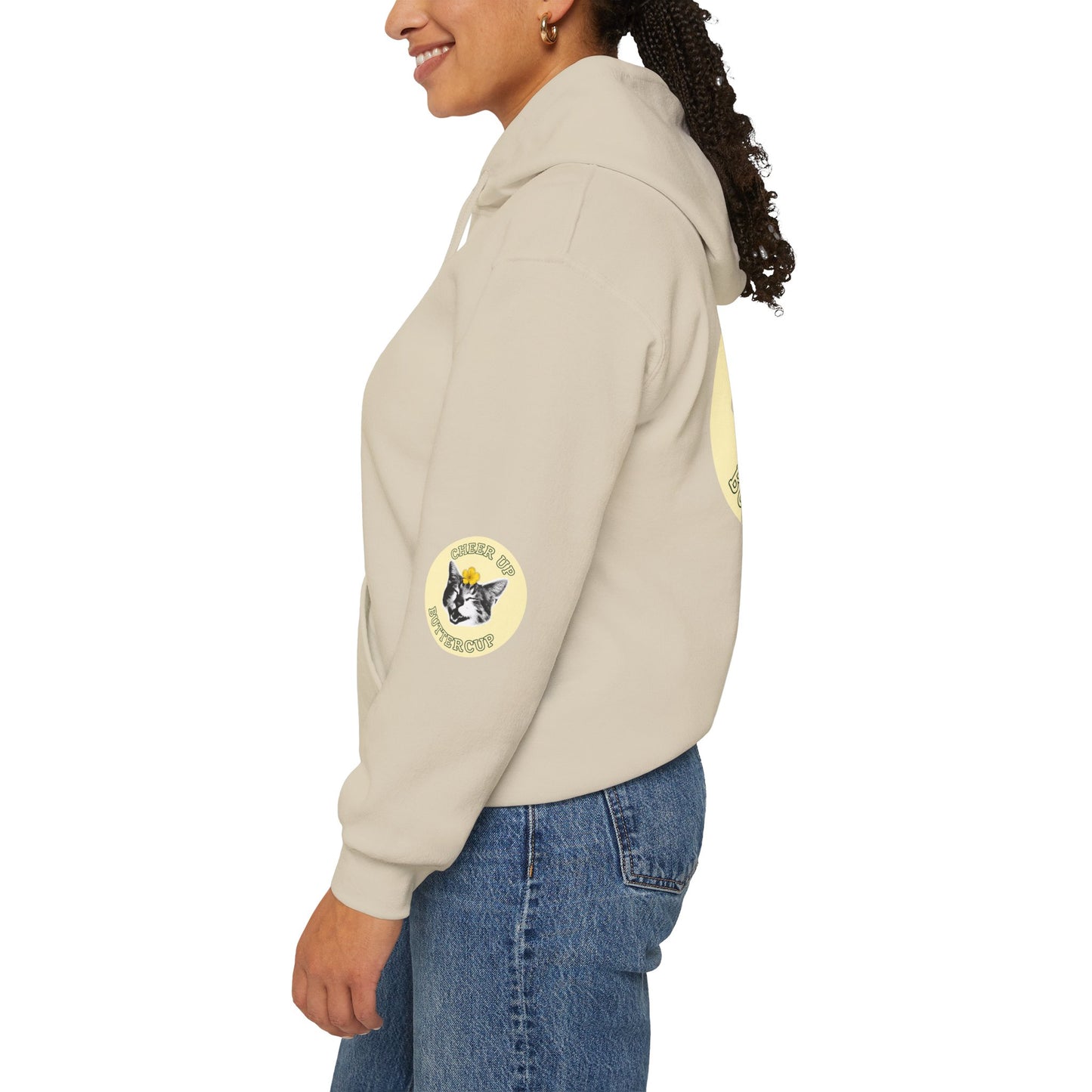 Cheer Up Buttercup Unisex Heavy Blend™ Hooded Sweatshirt