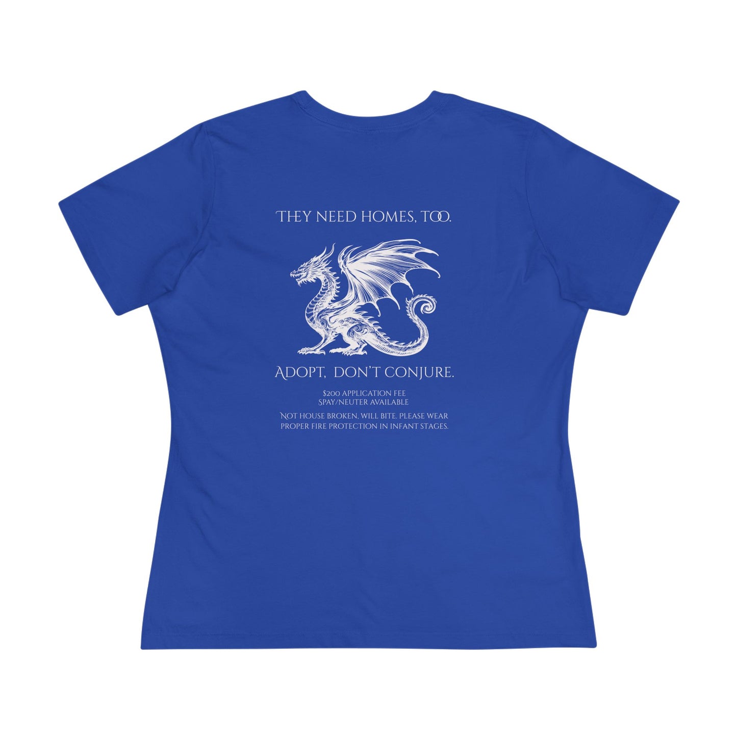Adopt Dragon Women's Cotton Tee