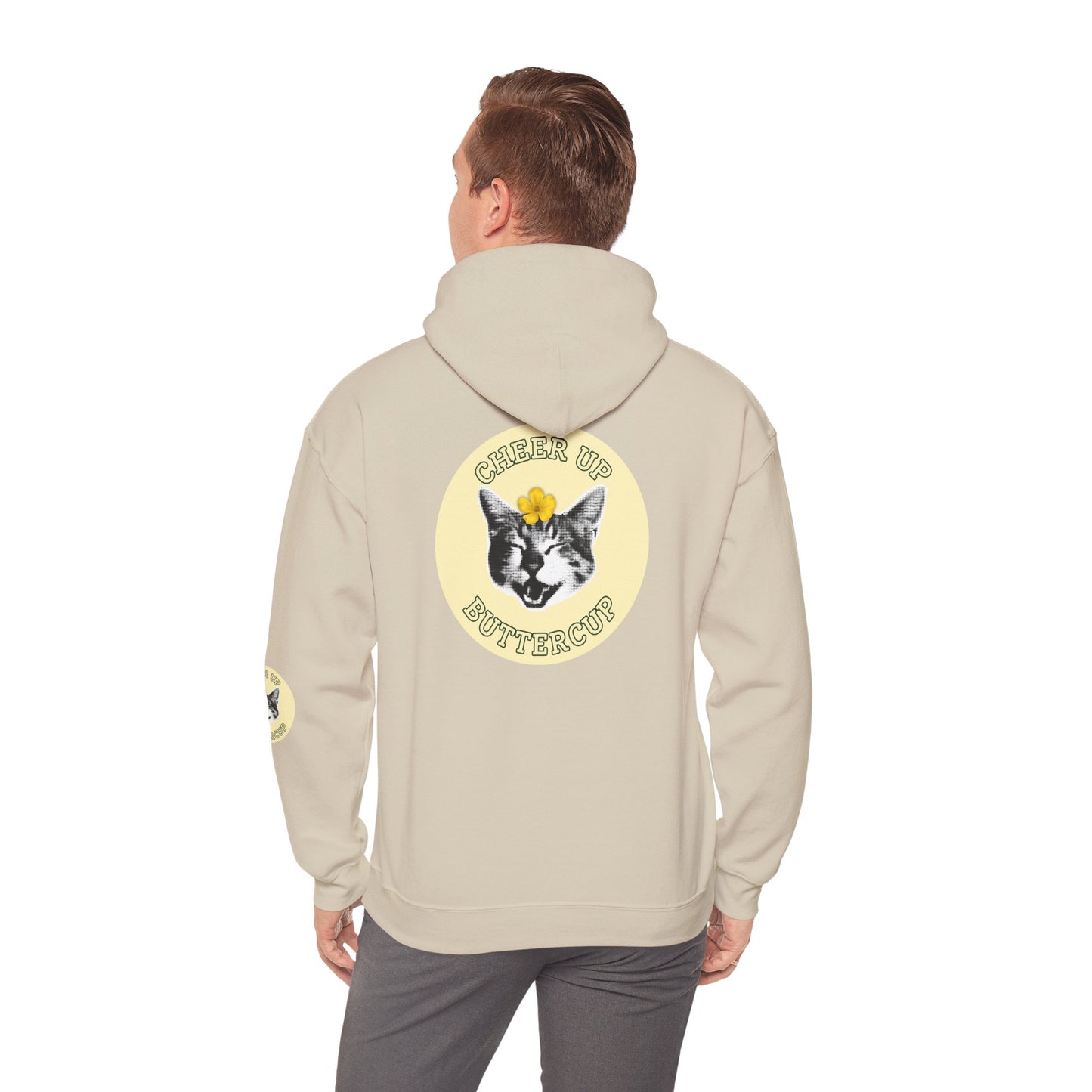 Cheer Up Buttercup Unisex Heavy Blend™ Hooded Sweatshirt
