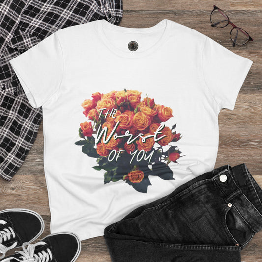 The Worst of You Women's Midweight Cotton Tee
