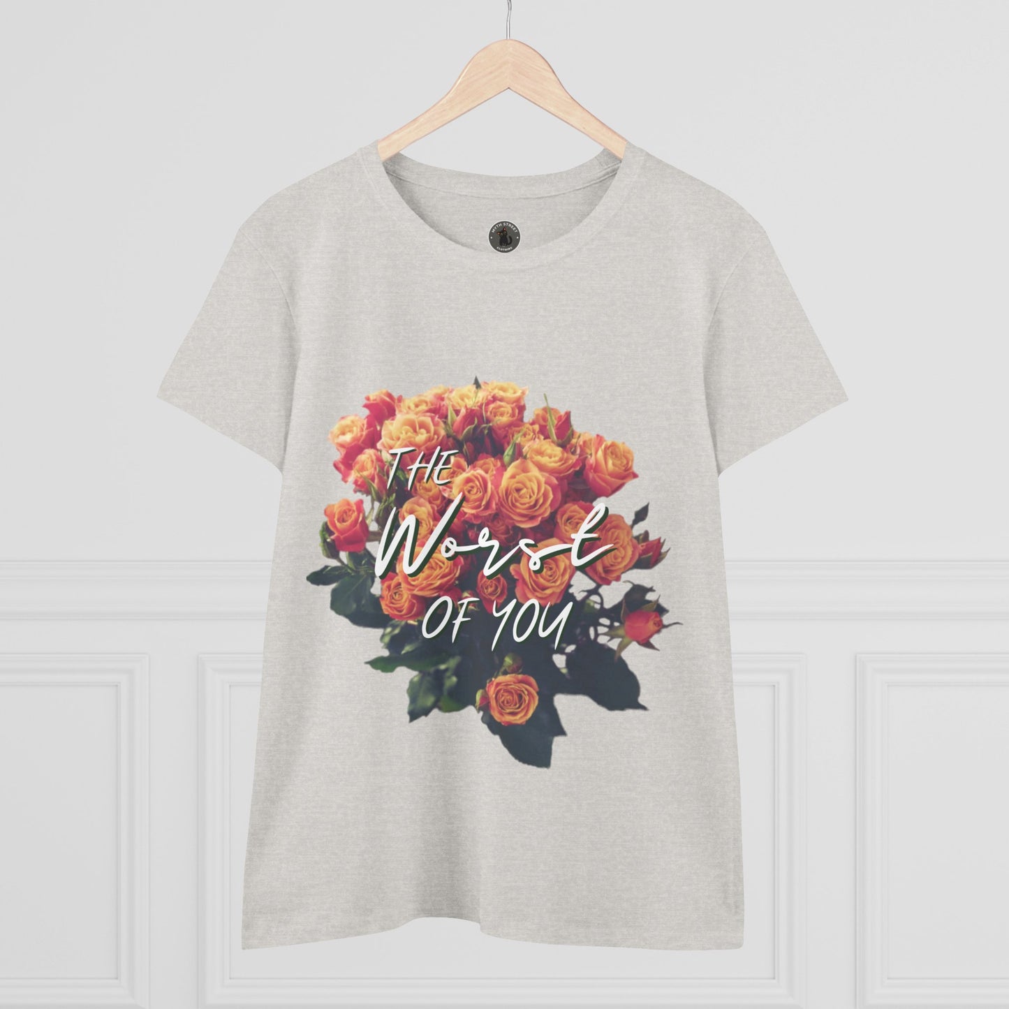 The Worst of You Women's Midweight Cotton Tee