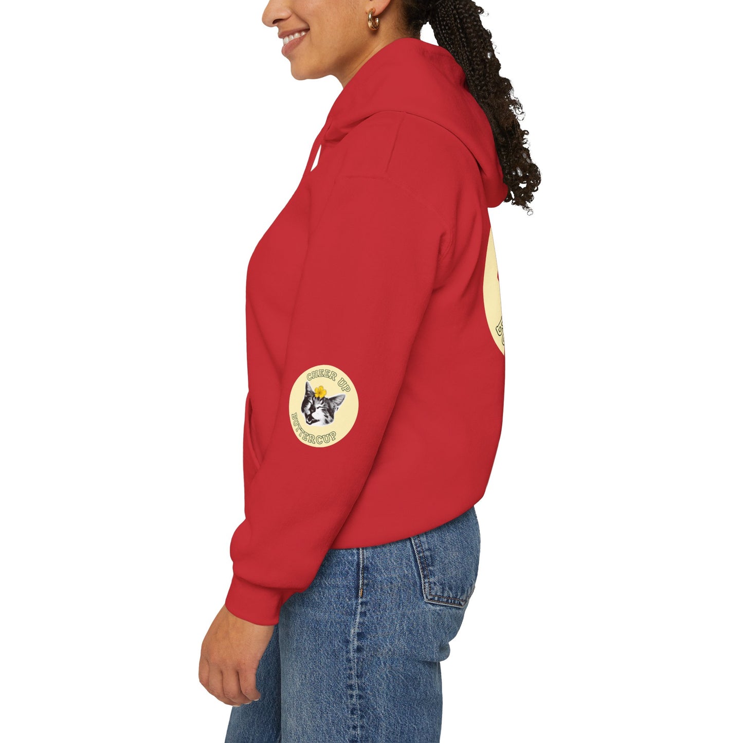 Cheer Up Buttercup Unisex Heavy Blend™ Hooded Sweatshirt