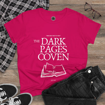 Dark Pages Club Dark Romance Novel Women’s Cotton Tee