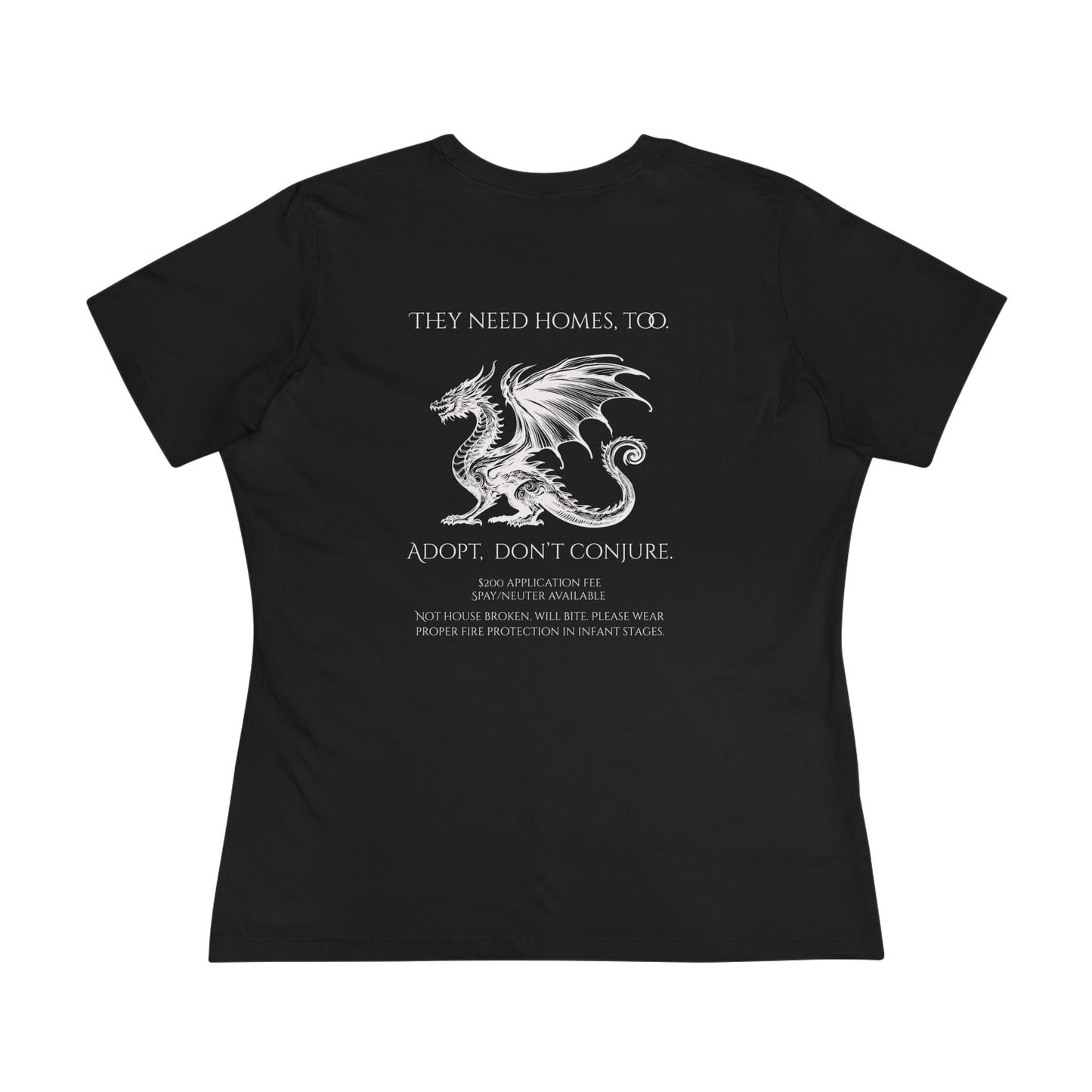 Adopt Dragon Women's Cotton Tee