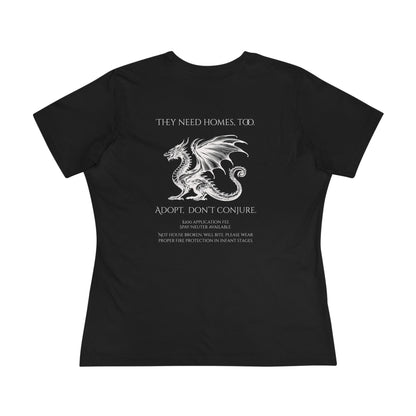 Adopt Dragon Women's Cotton Tee