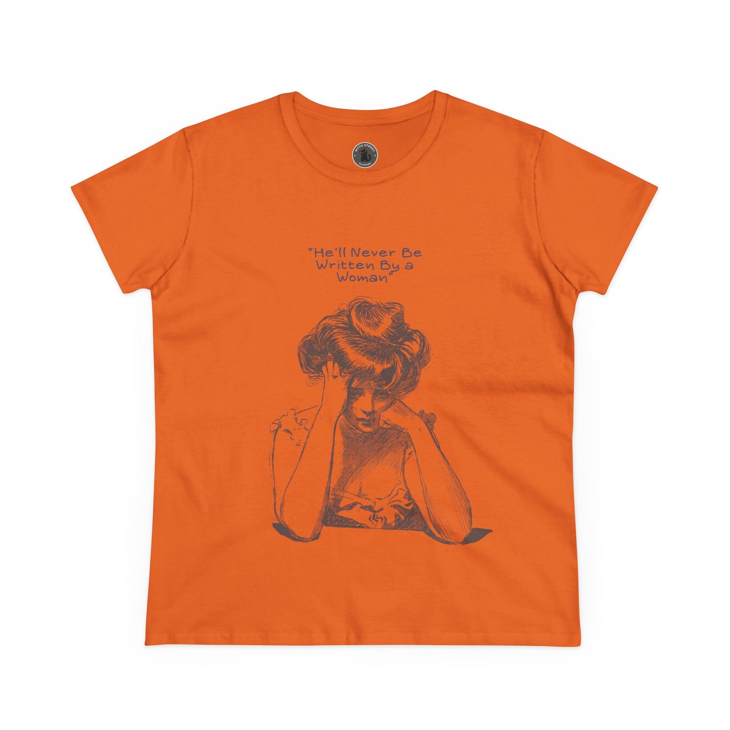 Written by a Woman Women's Midweight Cotton Tee