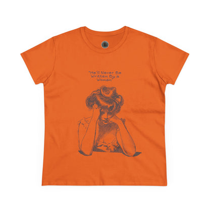Written by a Woman Women's Midweight Cotton Tee