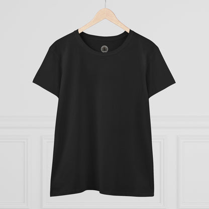 Cheer Up Buttercup Cat Women's Midweight Cotton Tee