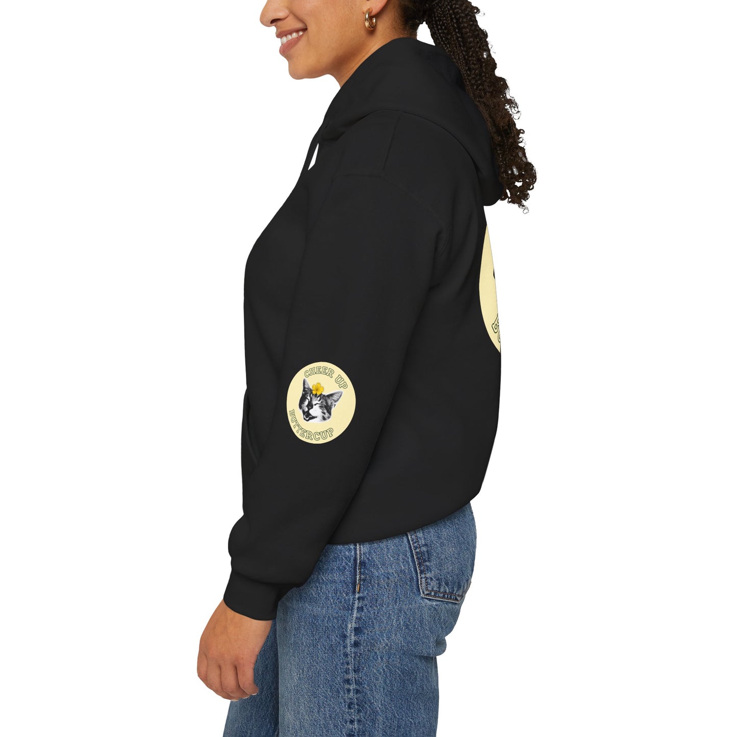 Cheer Up Buttercup Unisex Heavy Blend™ Hooded Sweatshirt