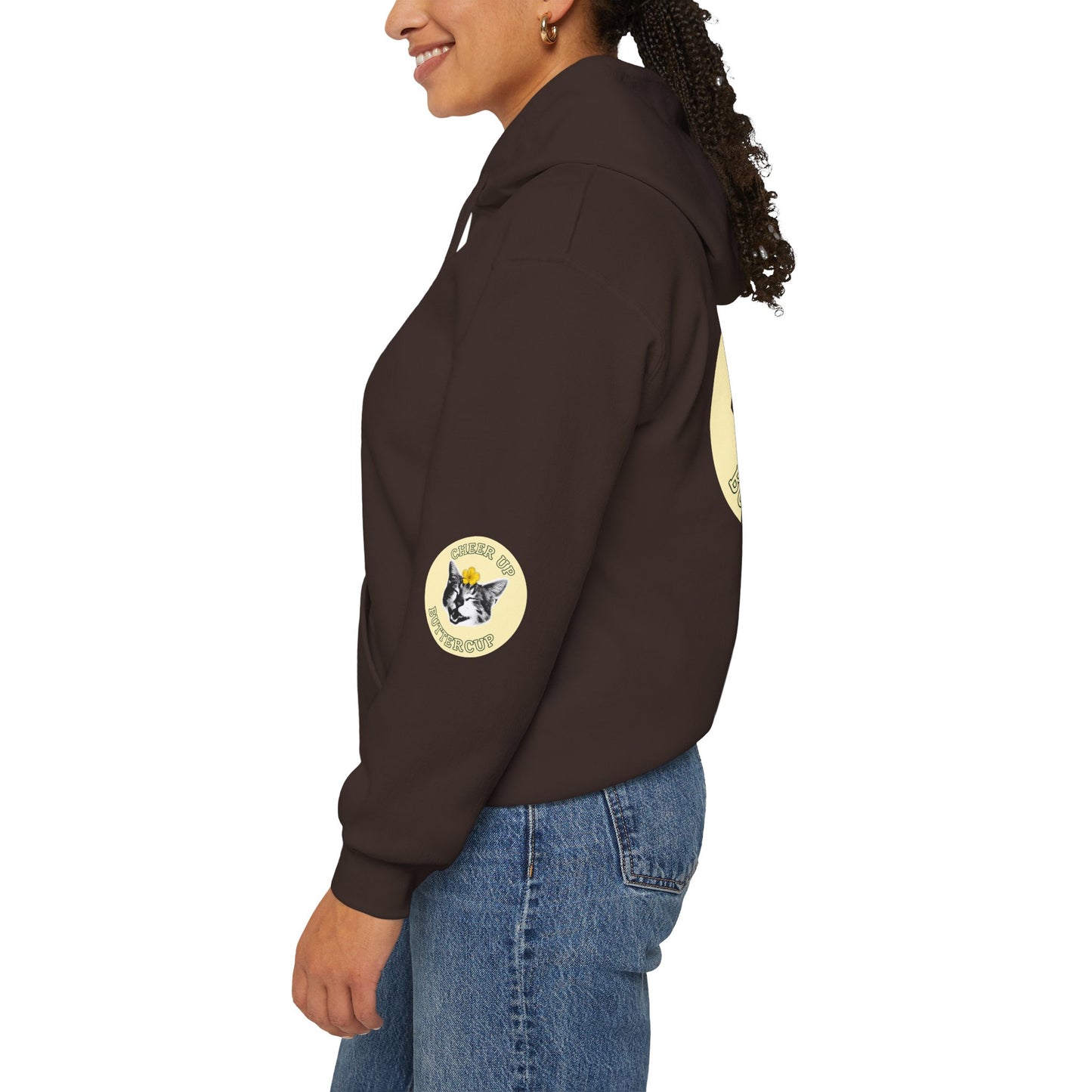 Cheer Up Buttercup Unisex Heavy Blend™ Hooded Sweatshirt